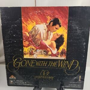 Gone With The Wind Laserdisc 50th Anniversary Edition Extended Play 2 Disc Set